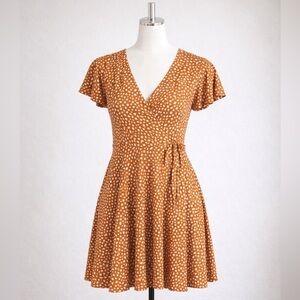 EUC Cute Faux Wrap Dress